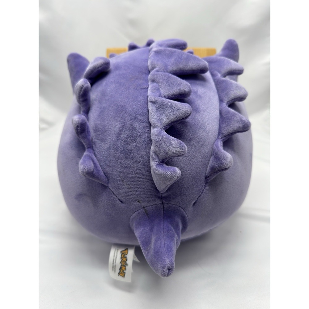 Pokemon Gengar 10" Squishmallow Plush Kellytoy Purple Pokémon - Picture 2 of 9